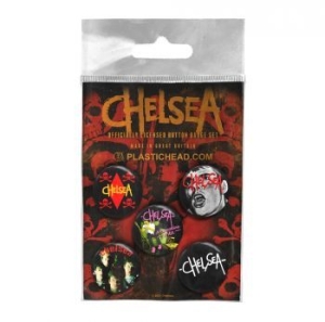 Chelsea - Button Badge Set i gruppen MERCHANDISE / Merch / Pop-Rock hos Bengans Skivbutik AB (4231141)
