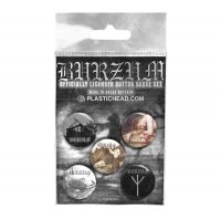 Burzum - Button Badge Set i gruppen MERCHANDISE / Pin-Button Badge / Heavy Metal hos Bengans Skivbutik AB (4231144)