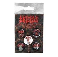 Deicide - Button Badge Set i gruppen MERCHANDISE / Pin-Button Badge / Heavy Metal hos Bengans Skivbutik AB (4231149)