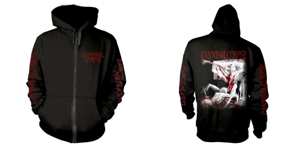 Cannibal Corpse - Zip-Hood - Tomb Of The Mutilated (X i gruppen MERCH / Klær / Hettegensere hos Bengans Skivbutik AB (4231169)