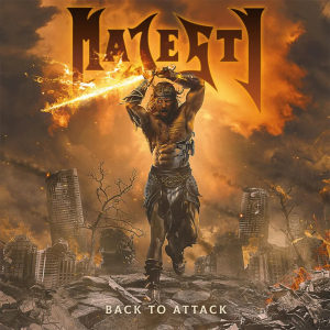 Majesty - Back To Attack (Digipak CD) i gruppen Annet / hos Bengans Skivbutik AB (4232157)
