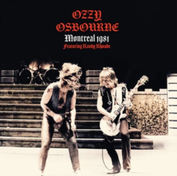 Ozzy Osbourne - Montreal 1981 (Red Vinyl Lp) i gruppen VINYL / Toppselgere hos Bengans Skivbutik AB (4232405)
