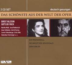 Birgit Nilsson - Gottlob Frick - Das Schönste Aus Der Welt Der Oper i gruppen CD hos Bengans Skivbutik AB (4234087)