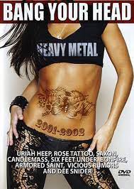 Bang Your Head 2001-2002 - Uriah Heep-Saxon-Candlemass Etc i gruppen DVD & BLU-RAY hos Bengans Skivbutik AB (4234954)
