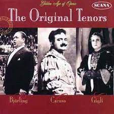 Original Tenors - Björling-Caruso-Gigli i gruppen CD hos Bengans Skivbutik AB (4234974)