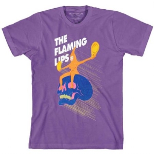 Flaming Lips - The Flaming Lips Unisex T-Shirt: Skull R i gruppen CDON - Exporterade Artiklar_Manuellt / T-shirts_CDON_Exporterade hos Bengans Skivbutik AB (4235304r)