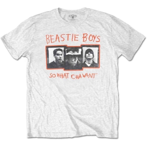 Beastie Boys - So What Cha Want Uni Wht     (M) i gruppen MERCHANDISE / T-shirt / Hip Hop-Rap hos Bengans Skivbutik AB (4235311)