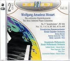 Mozart - Die Schönsten Klavierkonzerte i gruppen CD hos Bengans Skivbutik AB (4235833)