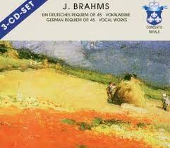 Brahms - Ein Deutsches Requiem,... i gruppen CD / Klassisk hos Bengans Skivbutik AB (4237494)