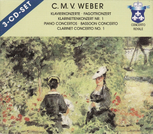 Weber - Klavierkonzerte, ....... i gruppen CD / Klassisk hos Bengans Skivbutik AB (4237512)