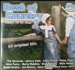 Best Of Country 2 - Always On My Mind - Willie Nelson Hank Williams Elvis Presle i gruppen CD / Country hos Bengans Skivbutik AB (4237840)