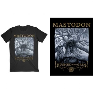Mastodon - Mastodon Unisex T-Shirt: Hushed & Grim Cover i gruppen CDON - Exporterade Artiklar_Manuellt / T-shirts_CDON_Exporterade hos Bengans Skivbutik AB (4238726r)