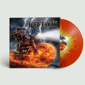 Iced Earth - Hellrider (Ltd. Orange/Yellow/Silve i gruppen VINYL / Metal hos Bengans Skivbutik AB (4239791)