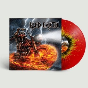 Iced Earth - Hellrider (Ltd. Red/Yellow/Black Sp i gruppen VINYL / Metal hos Bengans Skivbutik AB (4239792)