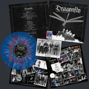 Dragonfly - Silent Nights (Blue/Red Splatter Vi i gruppen VINYL hos Bengans Skivbutik AB (4240342)