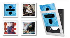 Show And Listen - White LP Flip Frame 4-Pack i gruppen CDON - Exporterade Artiklar_Manuellt / Tilbehør_Vinyl_CDON_Exporterade hos Bengans Skivbutik AB (4241826)
