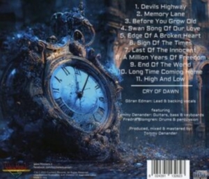 Cry Of Dawn - Anthropocene i gruppen CD hos Bengans Skivbutik AB (4242320)