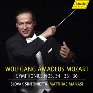 Mozart Wolfgang Amadeus - Symphonies Nos. 34, 35 & 36 i gruppen CD hos Bengans Skivbutik AB (4242394)