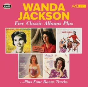 Jackson Wanda - Five Classic Albums Plus i gruppen Musikk / Dual Disc / Pop-Rock hos Bengans Skivbutik AB (4242610)