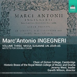 Ingegneri Marc' Antonio - Missa Susanne Un Jour A5, Vol. 3 i gruppen CD hos Bengans Skivbutik AB (4248689)