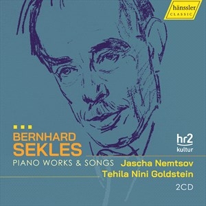 Sekles Bernhard - Piano Works & Songs i gruppen CD hos Bengans Skivbutik AB (4248753)