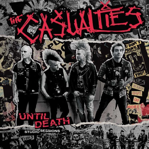 The Casualties - Until Death - Studio Sessions i gruppen VINYL / Metal hos Bengans Skivbutik AB (4250941)