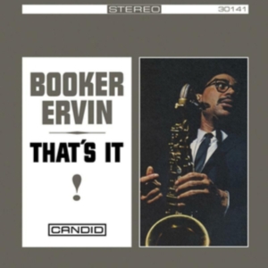 Ervin Booker - That's It i gruppen CD hos Bengans Skivbutik AB (4250954)