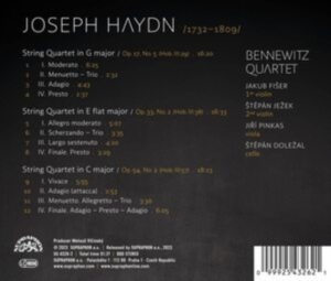 Haydn Joseph - J. Haydn: String Quartets i gruppen Externt_Lager / Naxoslager hos Bengans Skivbutik AB (4255662)