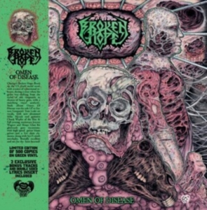 Broken Hope - Omen Of Disease (Green Vinyl) i gruppen VINYL / Metal hos Bengans Skivbutik AB (4256829)