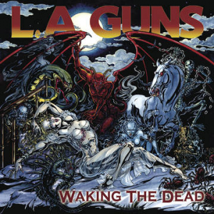 L.A. Guns - Walking The Dead (140G/Red/White/Blue Splatter Vinyl) (Rsd) i gruppen Korr_grupp /  hos Bengans Skivbutik AB (4257645)