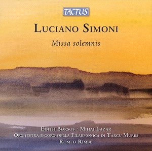 Simoni Luciano - Simoni: Missa Solemnis i gruppen Externt_Lager / Naxoslager hos Bengans Skivbutik AB (4258430)