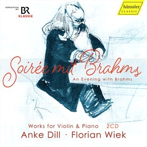 Brahms Johannes - Soiree Mit Brahms - An Evening With i gruppen Externt_Lager / Naxoslager hos Bengans Skivbutik AB (4258460)