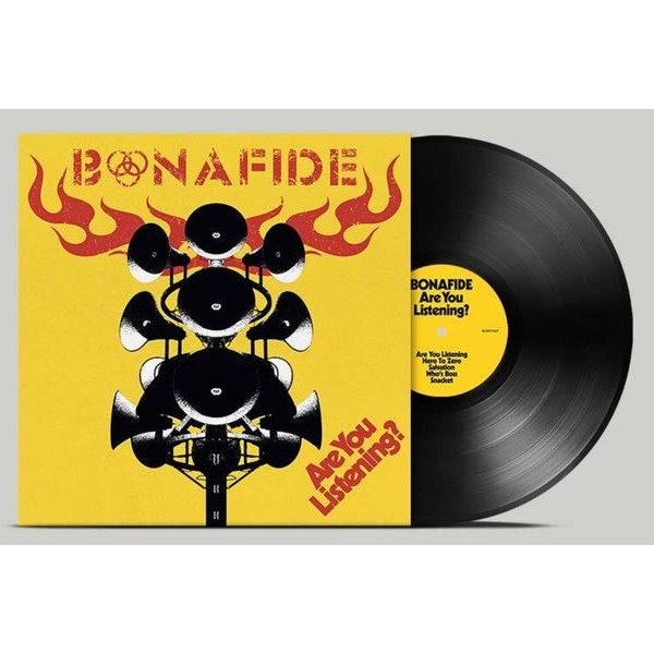Bonafide - Are You Listening? (Black Vinyl) i gruppen VINYL / Metal/ Heavy metal hos Bengans Skivbutik AB (4258490)