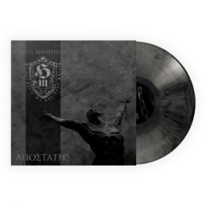 Hate Manifesto - Apostate (Grey/Black Vinyl Lp) i gruppen VINYL / Metal/ Heavy metal hos Bengans Skivbutik AB (4259751)