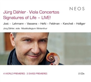 Jurg Dahler - Signatures Of Life - Live! i gruppen CD hos Bengans Skivbutik AB (4263530)