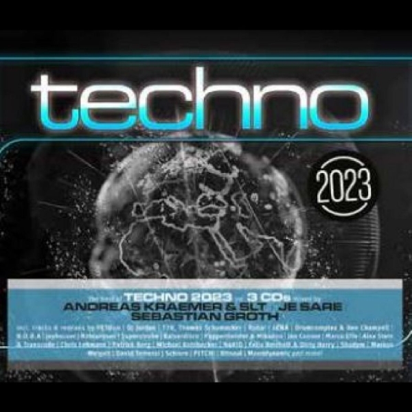 Various Artists - Techno 2023 i gruppen CD / Toppselgere hos Bengans Skivbutik AB (4265415)