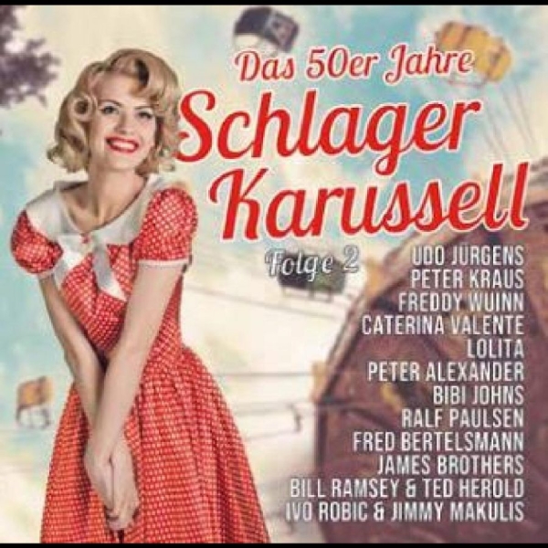 Various Artists - Das 50Er Jahre Schlager Karussel i gruppen CD / Toppselgere hos Bengans Skivbutik AB (4265416)
