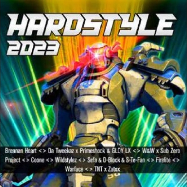 Various Artists - Hardstyle 2023 i gruppen CD / Toppselgere hos Bengans Skivbutik AB (4265429)