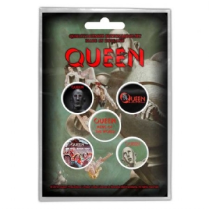 Queen - Button Badge Pack: News of the World (Re i gruppen Minishops / Queen hos Bengans Skivbutik AB (4271718)