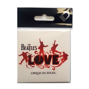 The Beatles - Love Fridge Magnet: Logo on White i gruppen MK Export CDON Merch hos Bengans Skivbutik AB (4271741)