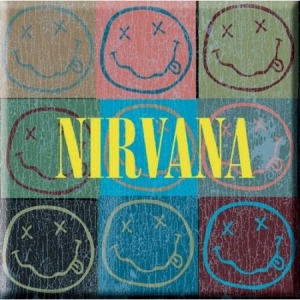 Nirvana - Fridge Magnet: Smiley Blocks i gruppen MK Export CDON Merch hos Bengans Skivbutik AB (4271748)
