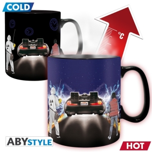 Back to the future - Heat change mug 460 ml i gruppen MERCHANDISE / Kopp / Soundtrack hos Bengans Skivbutik AB (4278037)