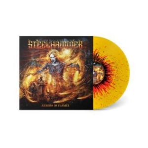 Chris Bohltendahl's Steelhammer - Reborn In Flames (Splatter Vinyl Lp i gruppen VINYL / Metal hos Bengans Skivbutik AB (4280205)