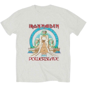 Iron Maiden - Powerslave Egypt Uni Heather    (L) i gruppen MERCHANDISE / T-shirt / Heavy Metal hos Bengans Skivbutik AB (4281719)