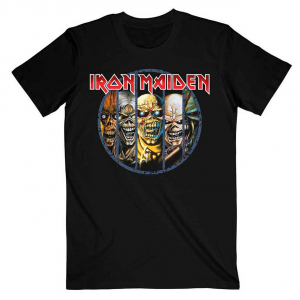 Iron Maiden - Unisex T-Shirt: Eddie Evolution i gruppen Annet /  hos Bengans Skivbutik AB (4285380r)