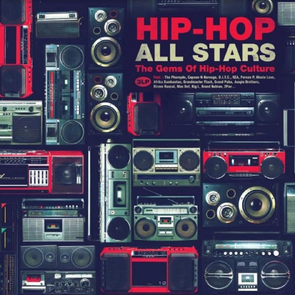 Various Artists - Hip Hop Allstars i gruppen VINYL / Toppselgere hos Bengans Skivbutik AB (4287035)