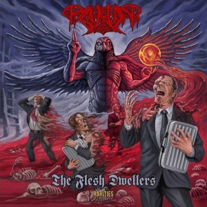 Paganizer - Flesh Dwellers The (Red Vinyl Lp) i gruppen VI TIPSER / Fredagsutgivelser / Fredag Den 16:e Februari 2024 hos Bengans Skivbutik AB (4287049)