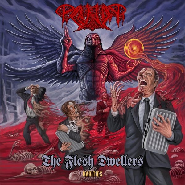Paganizer - Flesh Dwellers The (Red Vinyl Lp) i gruppen VINYL / Metal/ Heavy metal hos Bengans Skivbutik AB (4287049)