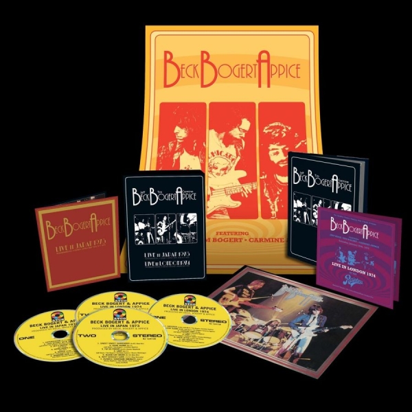 Beck Bogert & Appice - Live 1973 & 1974 i gruppen CD / Rock hos Bengans Skivbutik AB (4287111)