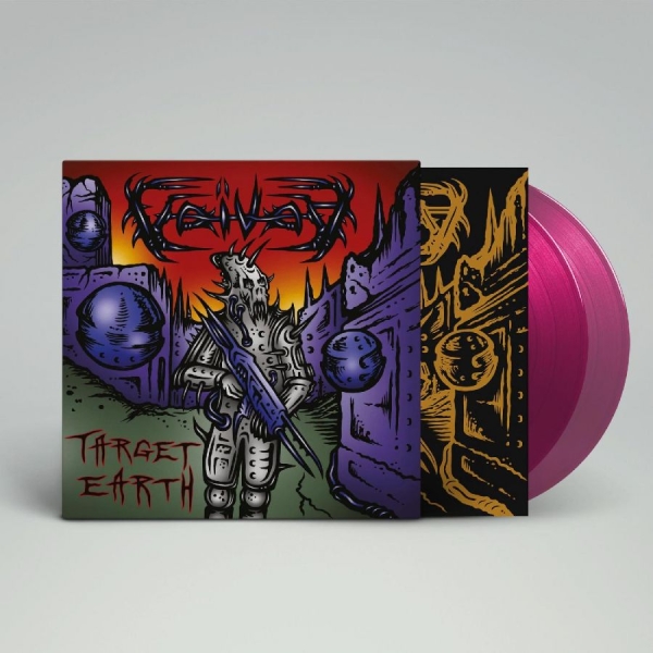 Voivod - Target Earth (Magenta Vinyl) i gruppen Annet /  hos Bengans Skivbutik AB (4287260)